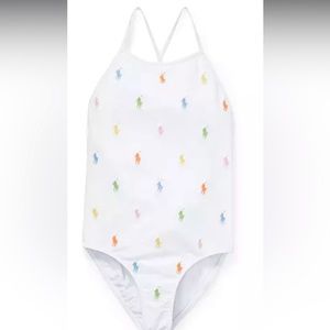 Girl NWT Ralph Lauren polo swimsuit
